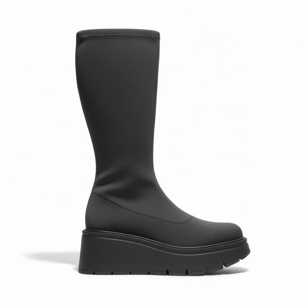 La Canadienne Jerry Festival Platform Tall Boots size 6.5 NEW